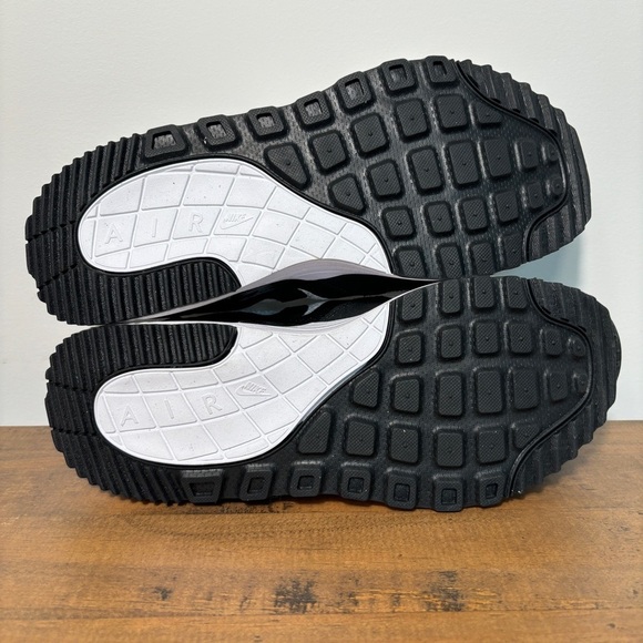 Nike Air Max System Sneakers Shoes Mens Size 8 Black White DM9537-103 - Picture 5 of 7